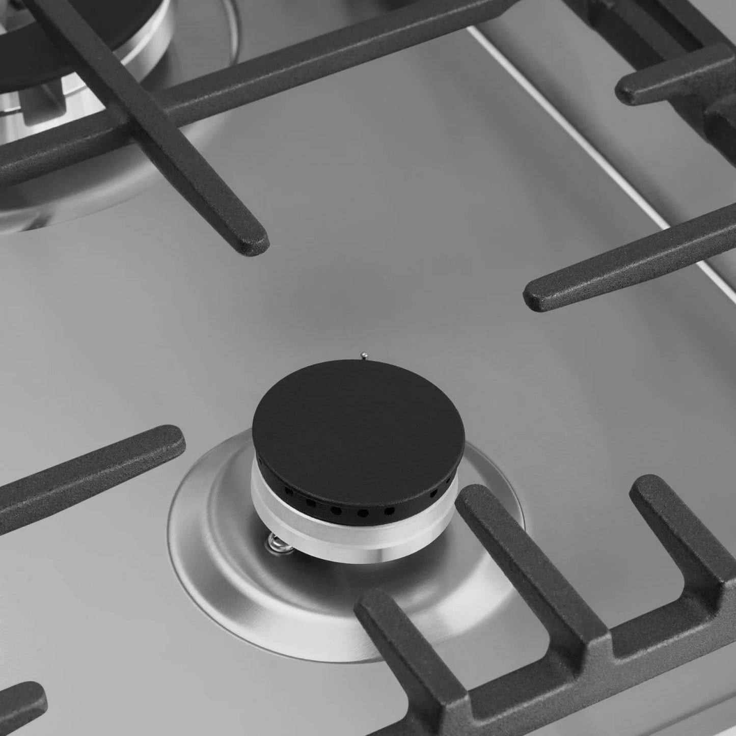 Omega 60cm Gas Cooktop, Stainless Steel