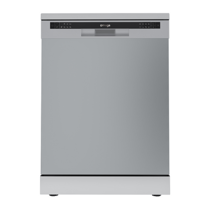 Omega  60cm Freestanding Dishwasher, Stainless Steel