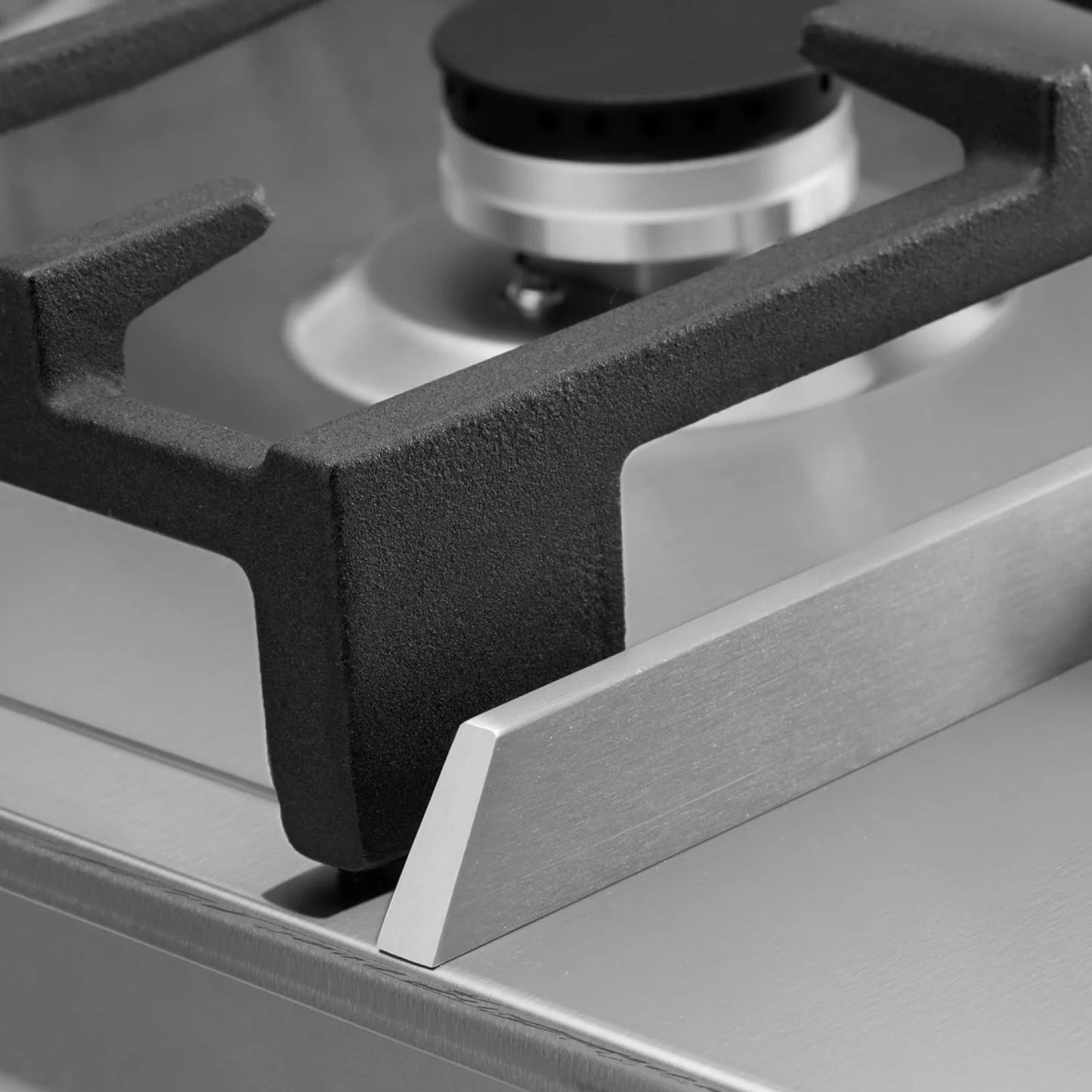 Omega 60cm Gas Cooktop, Stainless Steel