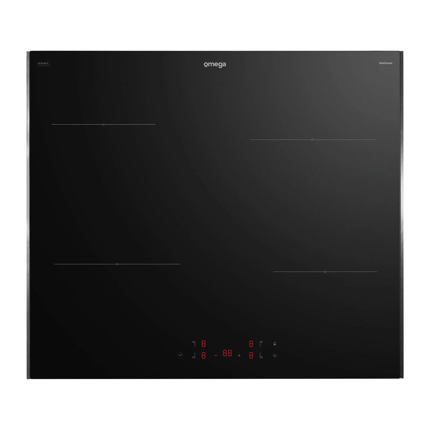 Omega  60cm Ceramic Cooktop, Touch Controls