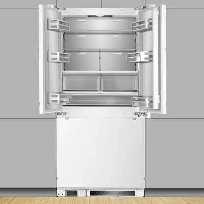 Omega 439L Integrated French Door Refrigerator