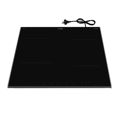Omega  60cm Induction Cooktop, 10 Amp Power Phasing