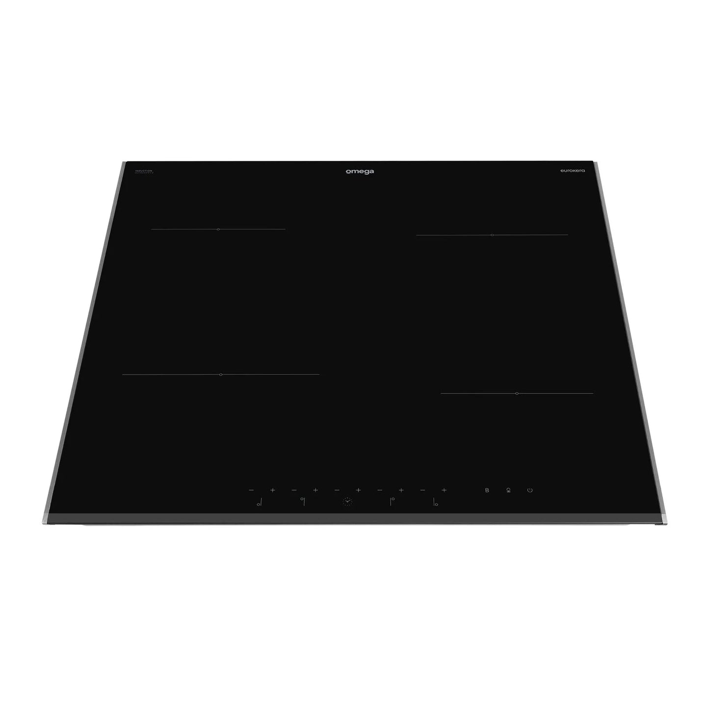 Omega  60cm Induction Cooktop, 10 Amp Power Phasing