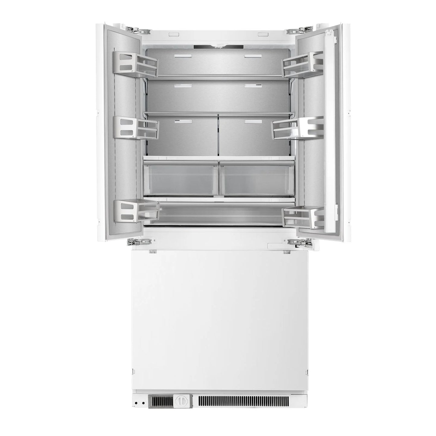 Omega 439L Integrated French Door Refrigerator