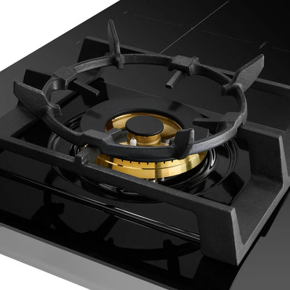 Omega 90cm Hybrid Cooktop, Gas & Induction
