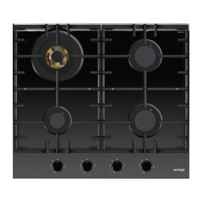 Omega 60cm Gas on Ceramic Glass Cooktop