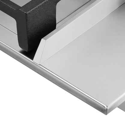 Omega  90cm Gas Cooktop, Stainless Steel