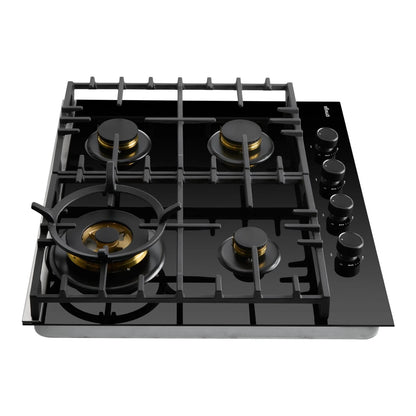 Omega 60cm Gas on Ceramic Glass Cooktop
