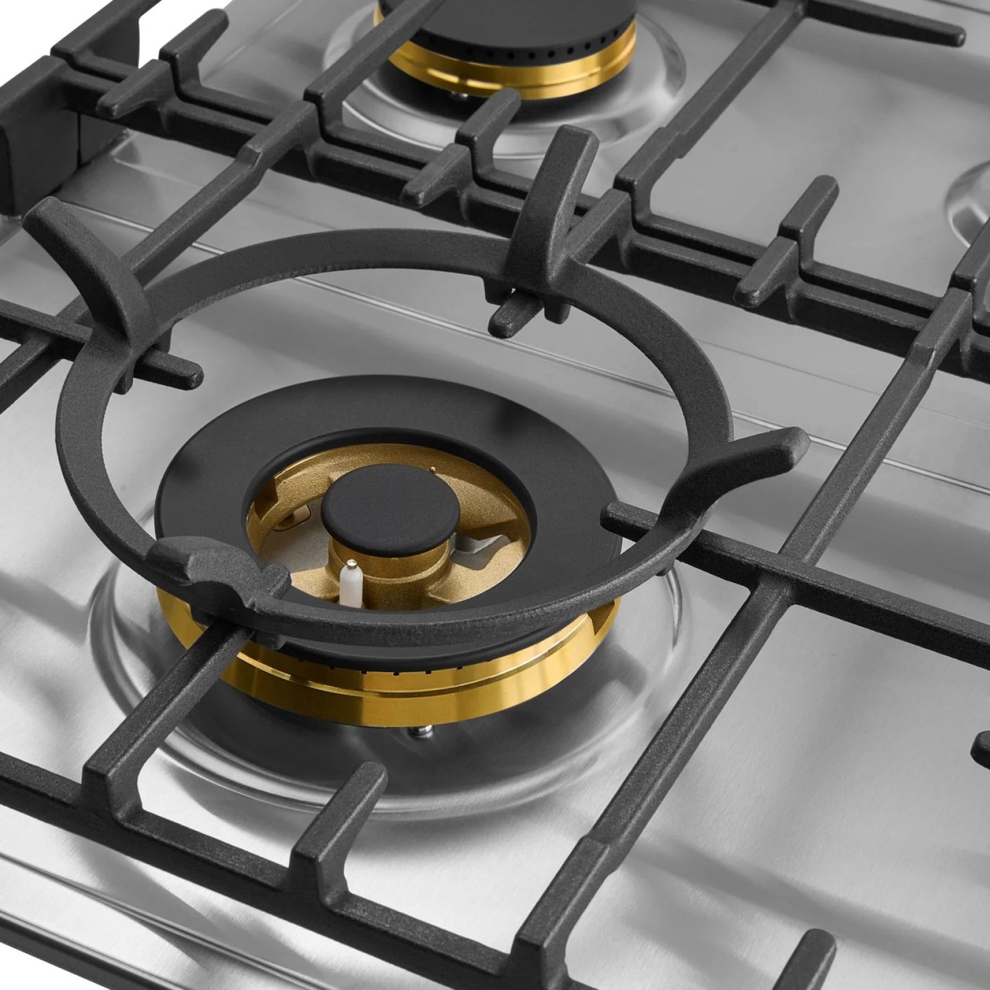 Omega  90cm Gas Cooktop, Stainless Steel