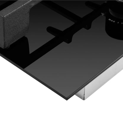 Omega 90cm Gas on Ceramic Glass Cooktop