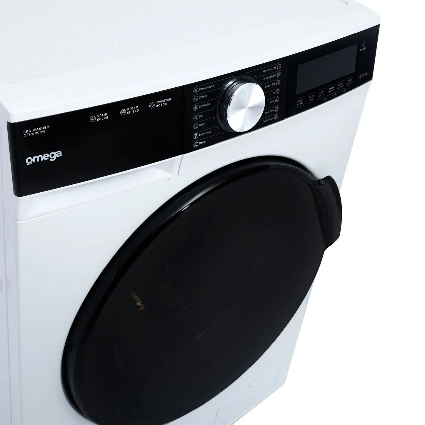 Omega 8kg Front Load Washing Machine