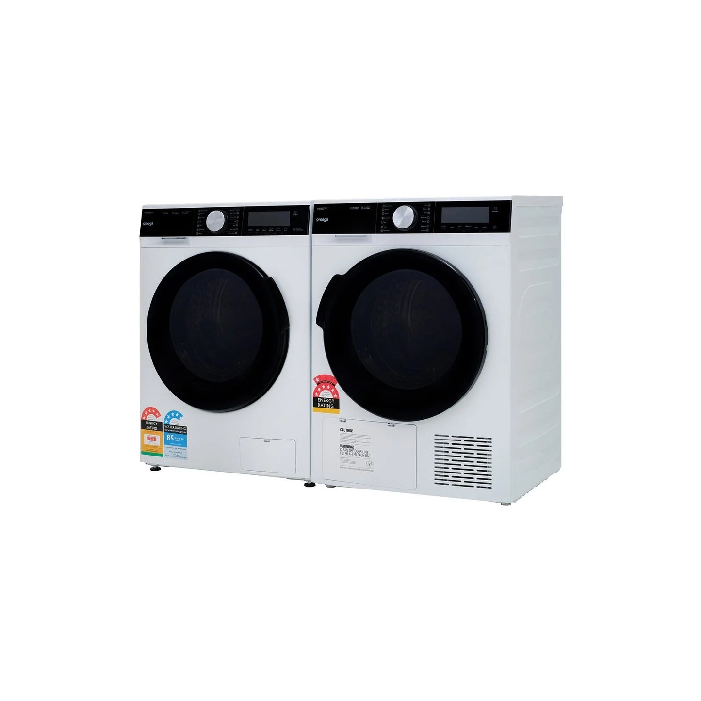 Omega 10kg Auto Dose Front Load Washing Machine