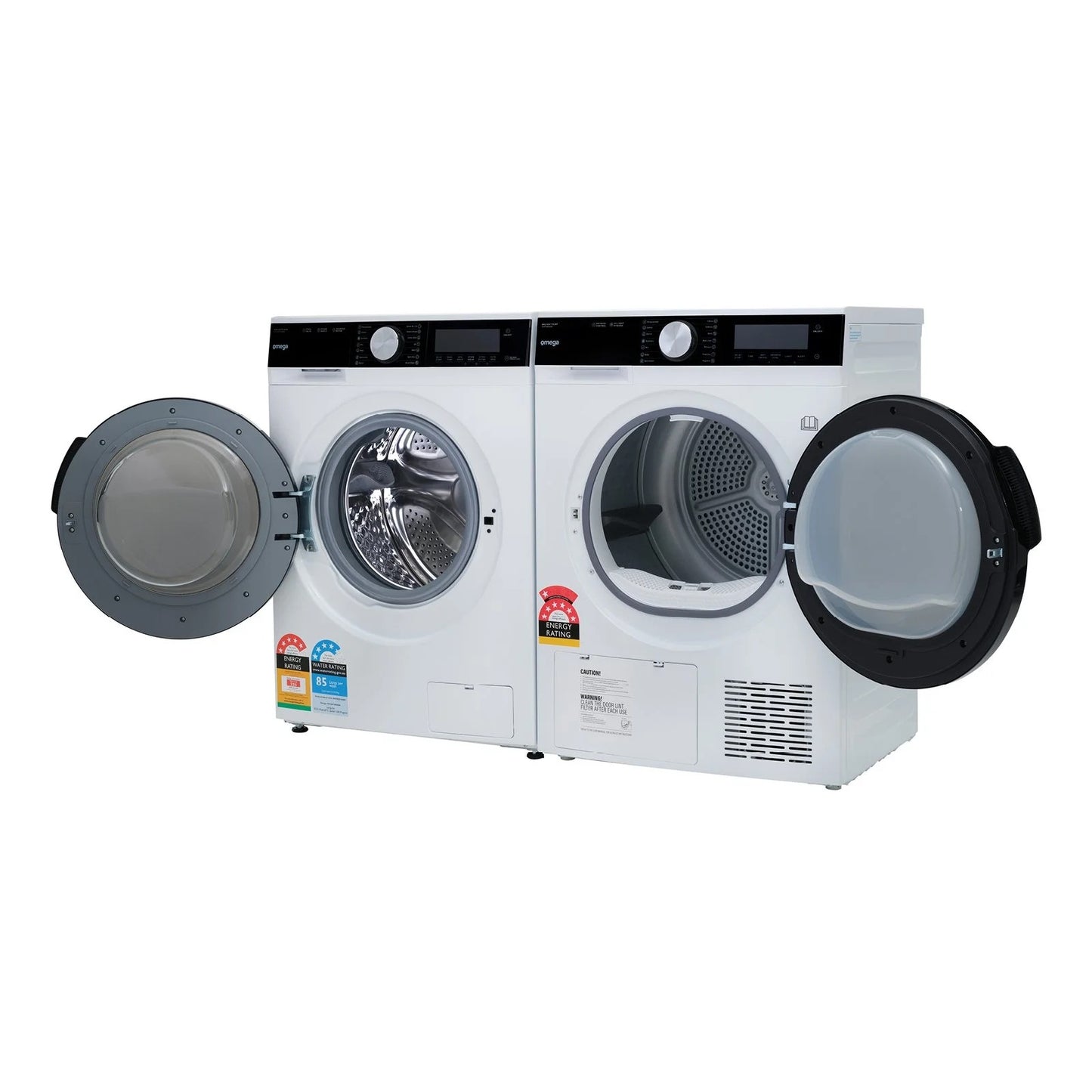 Omega 10kg Auto Dose Front Load Washing Machine