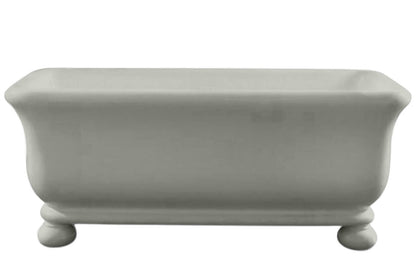 Kirkham 180 x 84 TitanCast Solid Surface Freestanding Bath with Ball Feet - Special Finish