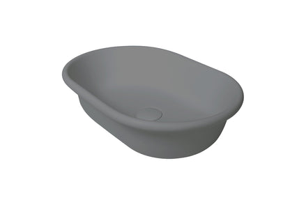 Blanche 53 x 36 TitanCast Solid Surface Above Counter Basin