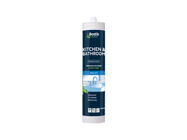 Bostik Kitchen & Bathroom AC Acetic Cure Silicone Sealant 300ml - Translucent