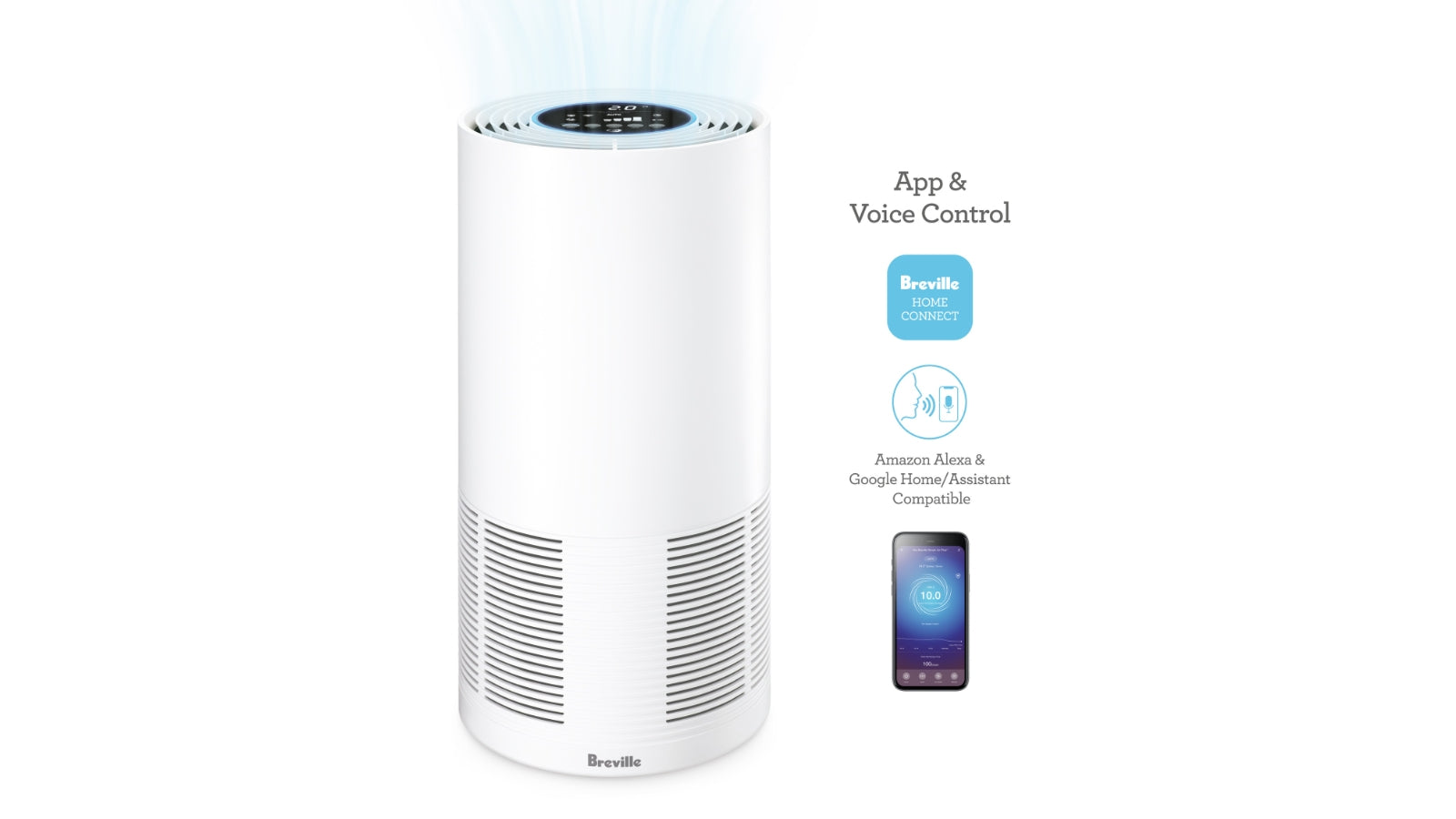 Breville the Smart Air Plus Connect Air Purifier - Reno Spares