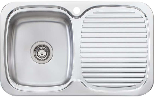 Oliveri Sink 770mm LHB 1 Bowl