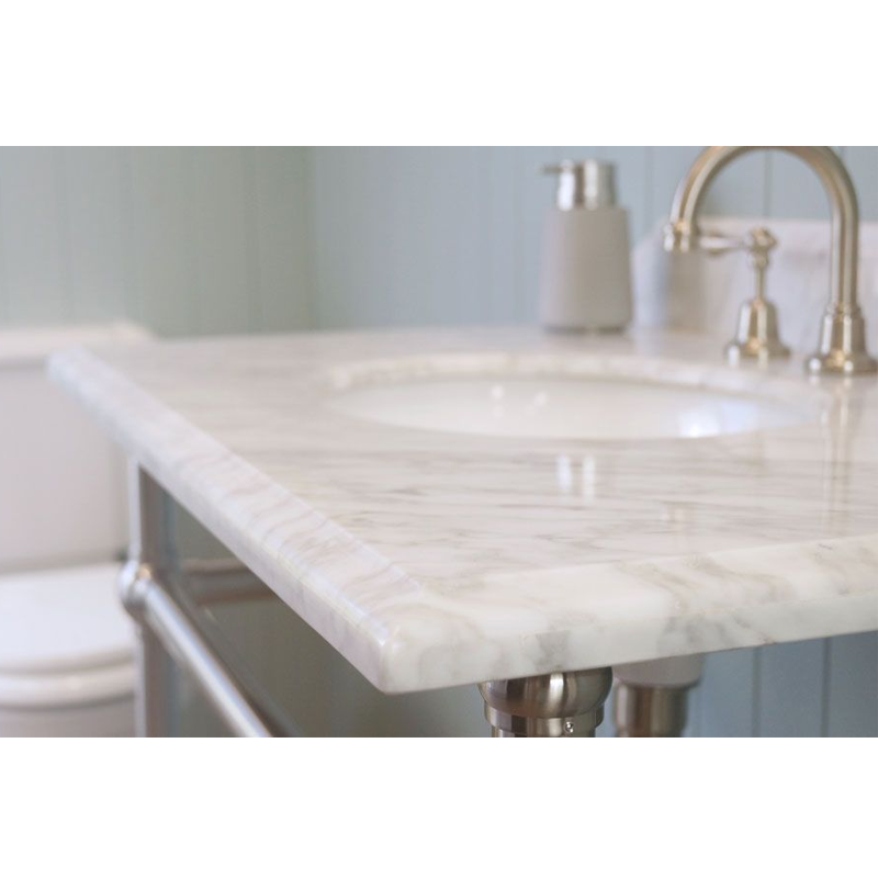 Turner Hastings Mayer Washstand with Carrara Marble Top 900x550mm