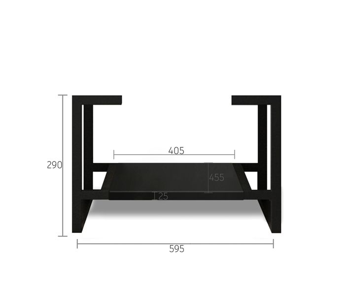 Otti Marlo  Wall Hung Vanity 600mm