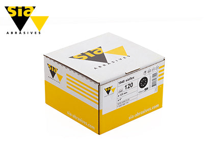 SIA Sanding Discs 125mm - 8 Hole