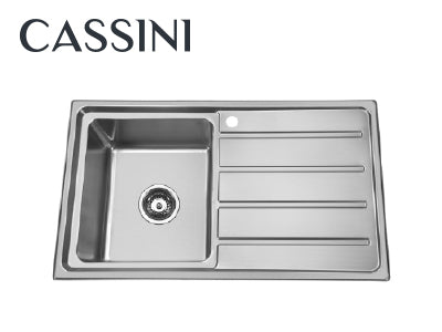 Cassini SquareLine Sink - Single Bowl