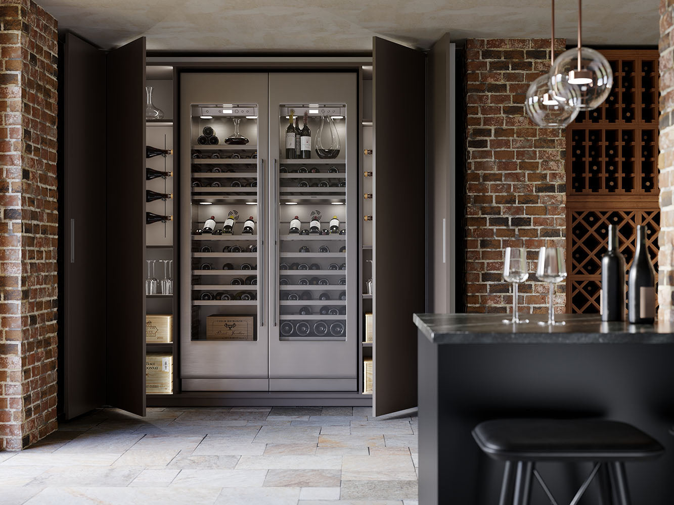 Salice Exedra2 Smart - Bi-Fold Pocket Door System