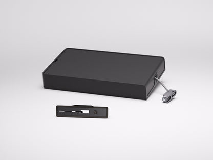 Kiaro Easy Cable Flap Stay - Soft Strength - Concealed Fix - Anthracite