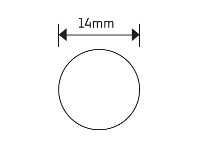 Fastcap Self Adhesive Covers - 14mm - Bulk Pack