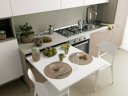 Salice Lunch Reverse - Slide Out Folding Table