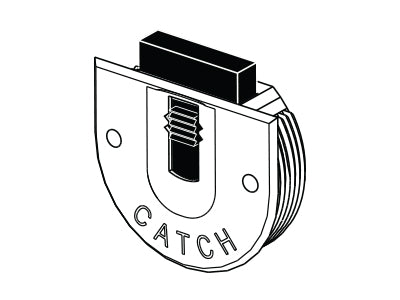 Sliding Door Top Catch 35mm