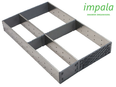 Impala 2+1 Row Centre Cutlery Divider