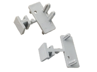 Vercelli Plastic Push On Fixing Bracket Pack