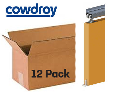 COWDROY Forerunner Single Sliding Door Track System Wall Mount Version - 50kg - PACK OF 12