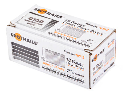 Spotnails C100 Series Brads