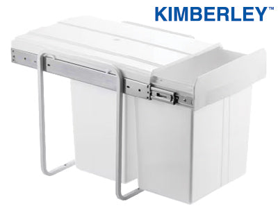 Kimberley Slide Out Twin Bin - 2 X 20L