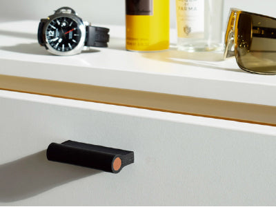 Como Leather Pull Handles