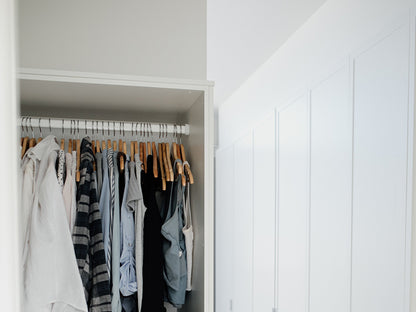 Aluminium Oval Wardrobe Tube