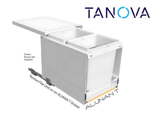 Tanova Flex Waste Bin System - 350mm
