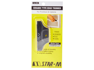 Star-M Ceramic Edge Trimmer - 1mm Chamfer Cut