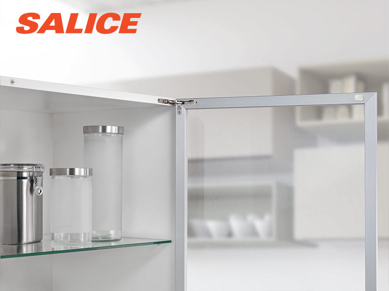 Salice Air Hinge Set - Soft Close - Titanium