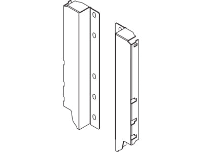 Harn Ritma Cube Rear Fixing Bracket Set H Height - White