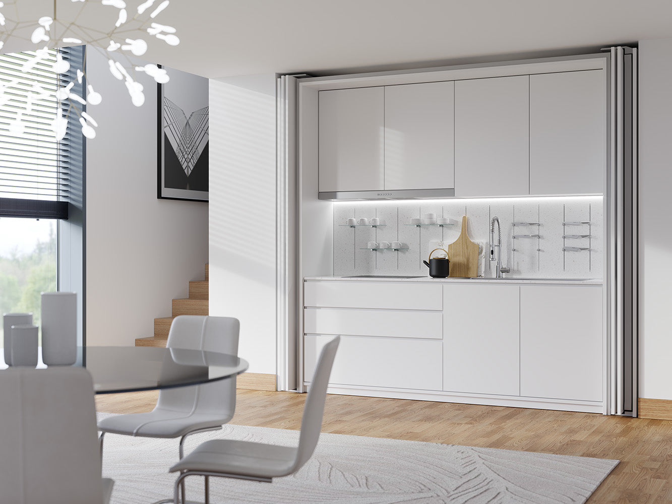 Salice Exedra2 Smart - Bi-Fold Pocket Door System