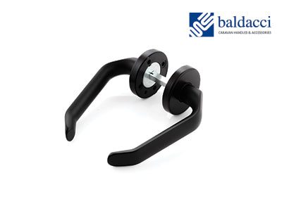 Lever Handle Set - Matt Black