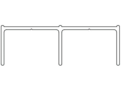 Cabinetmaker Headguide Channel - White
