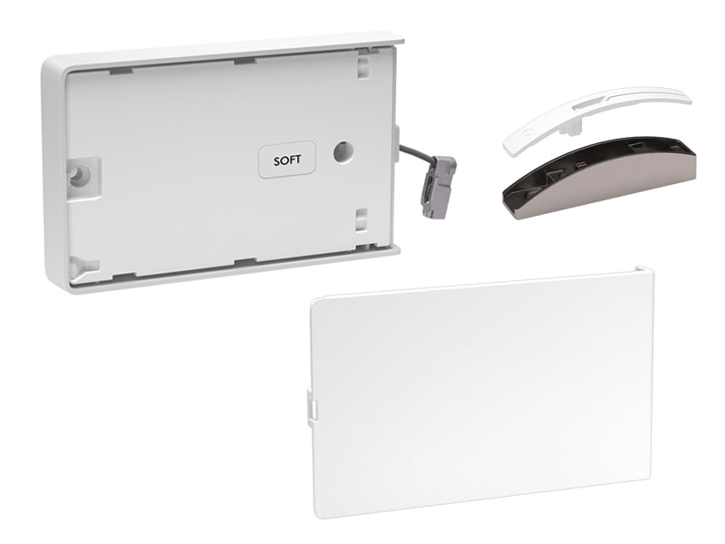 Kiaro Easy Cable Flap Stay - Soft Strength - Visible Fix - White