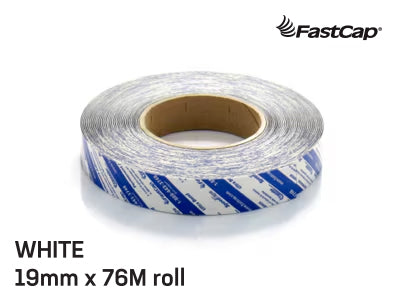 Fastedge - Peel & Stick Edging 19mm x 76M roll - White