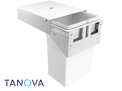 Tanova Simplex Single Waste Bin - 350mm