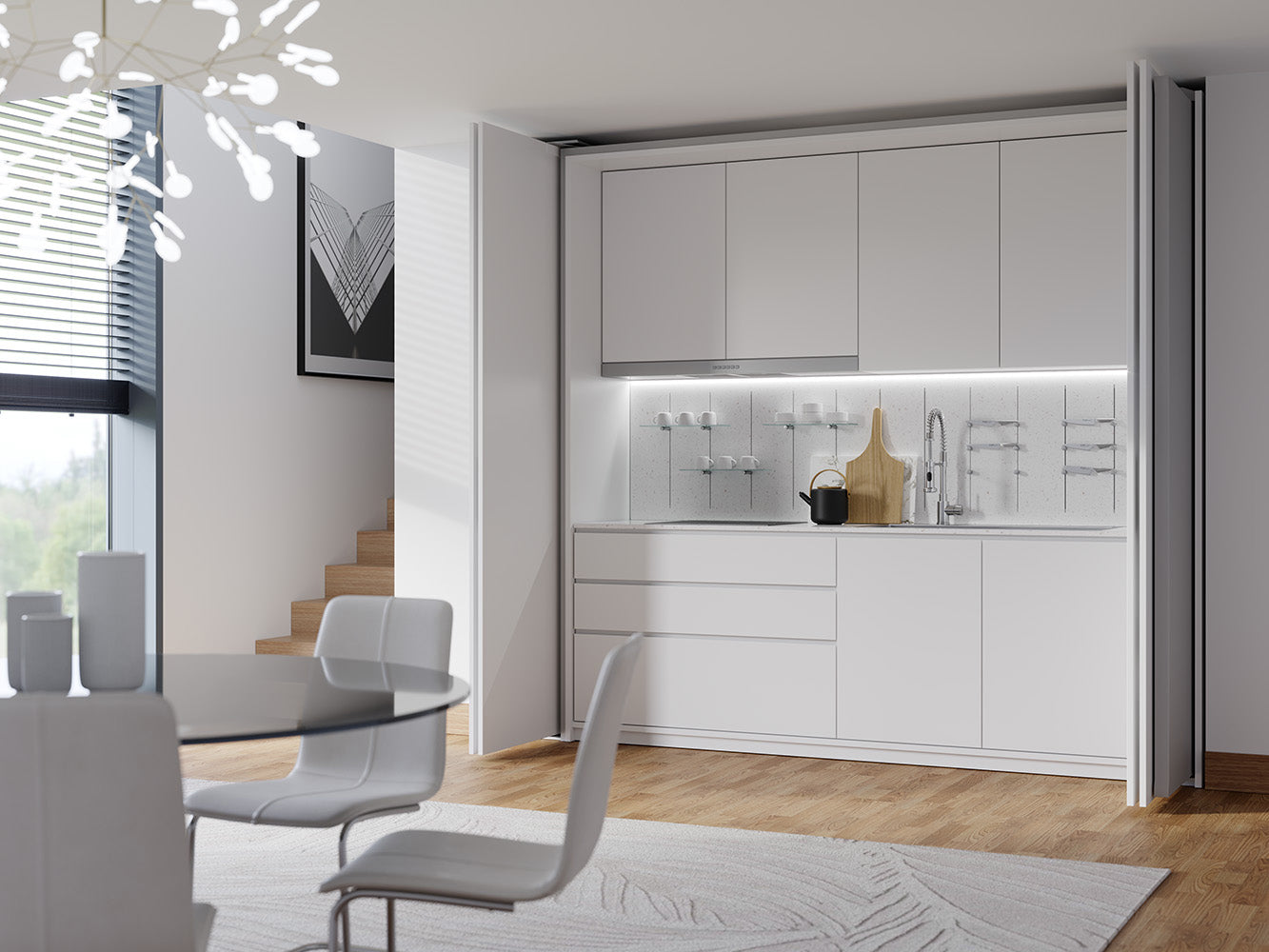Salice Exedra2 Smart - Bi-Fold Pocket Door System