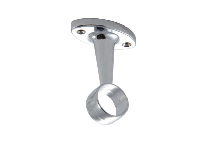 Centre Pillar For Round Wardrobe Tube - 19mm - Chrome Plated